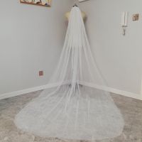 Elegant Wedding Accessories 3 Meters 2 Layer Wedding Veil White Ivory Simple Bridal Veil With Comb Wedding Veil Hot Sale