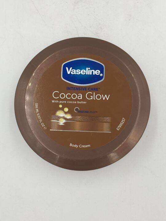Vaseline Intensive Care Cocoa Glow Body Cream 150ml (5.07floz) Lazada PH