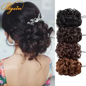 Shop Synthetic Comb Clips In Curly Hair Extension Fake Hair Short