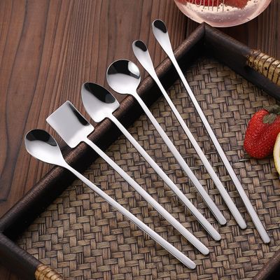 304 Honey Mixing Tableware Handle Shovel Spoons Accessories Bar Tools