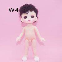 ตุ๊กตาข้อต่อตาใหญ่น่ารักสำหรับเด็กผู้หญิง,16Cm Bjd 13ย้ายได้หัวตุ๊กตากับรองเท้าของเล่นสำหรับเด็กผู้หญิงร่างเปลือย