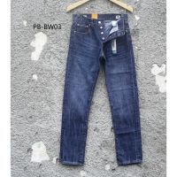 501 - Mens Long Pants - Broken Starter BLUE WASH 03