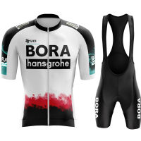 ร้อนขี่จักรยานเครื่องแบบเสื้อผ้าฤดูร้อนของผู้ชาย2023กางเกงผู้ชาย UCI BORA กางเกงขาสั้นย์แจ็คเก็ตเสื้อผ้าบุรุษชุดรอบสูททีมที่สมบูรณ์