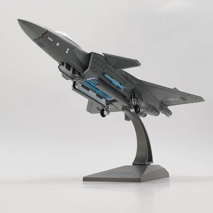 Chinese Air Force J-20 Aircraft 1/100 Scale Air Force Die-Cast Model ...