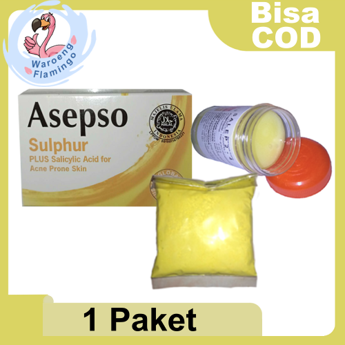 Belerang Asli Obat Gatal Paket Sabun Asepso Salep Dan Bubuk Obat Penyakit Kulit Lazada Indonesia