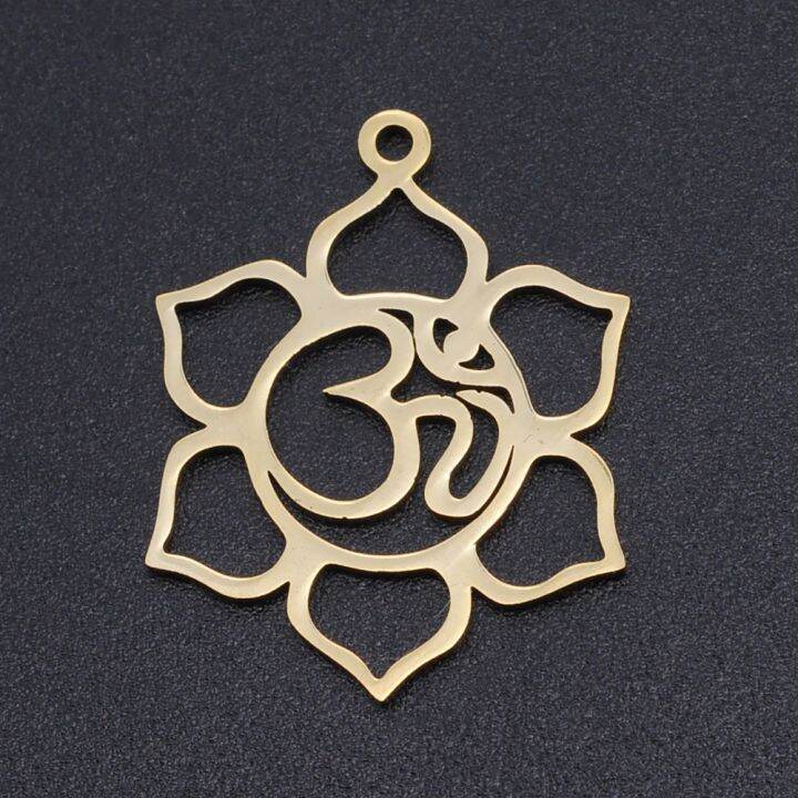 5pcs-lot-flower-of-life-diy-charms-pendants-wholesale-316-stainless-steel-yoga-lotus-connectors-om-hand-jewelry-pendant