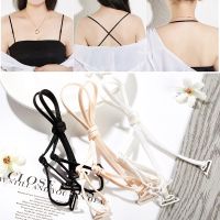 【YF】 3pairs Women Solid Elasticity Bra Shoulder Strap Clasp Hook Adjustable Lace Flower Slip-Resistant Belts Buckle Accessories