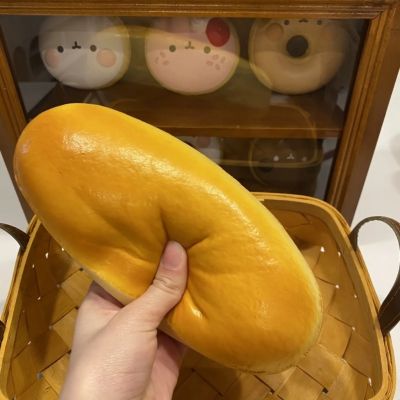 ✵ April ขนมปังสร้างสรรค์ ของเล่นบีบอัด สกุชชี่ Squishy Bread ชีสเค้ก ขนาดใหญ่ คลายเครียด AM0924