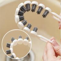 Flexible Gap Brush Kitchen Cleaning Brush Gap Brush Brush Hard Faucet Brush Groove Bristled Cleaning V5R7