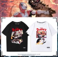 ?2023High quality new style The first generation of Altman and Marvel joint short-sleeved T-shirt Yuangu special photo drama The Rise of Ultraman Loose half-sleeved fashion