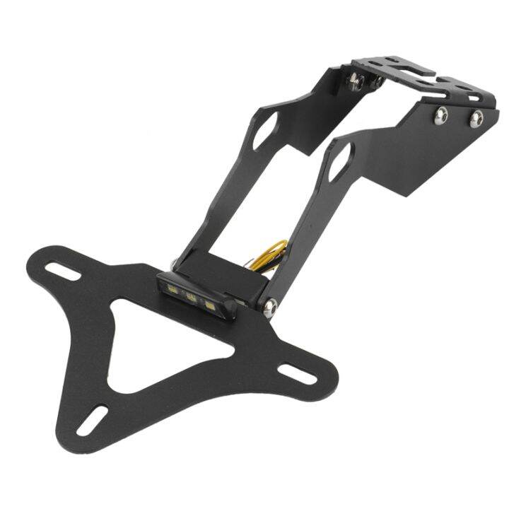 Motorcycle Fender Eliminator Number Plate LED Light License Plate