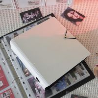 Kawaii A4/A5 Binder Photocard Holder Kpop Idol Photo Album with 25pcs Inner Pages Photocards Collect Book Cute School Stationery  Photo Albums