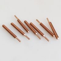 LBER 8PCS Welding Needle Aluminum Oxide 3mm Eccentric Rod Welding Machine Welding Pen Brazing Battery Nickel Plate