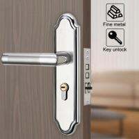 Universal Simple Door Lock ที่จับนิรภัยสแตนเลสสำหรับห้องนอนห้องอาบน้ำอุปกรณ์ฮาร์ดแวร์ภายใน