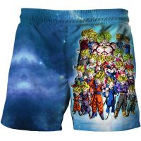 Boys Bathing Shorts Childrens Trunks Cartoon Z Super Goku