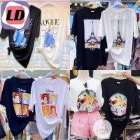 LD (แจกโค๊ดลด 20บ.) เสื้อยืดลายการ์ตูน Disneyเนื้อผ้าดีมากกcotton 100%ใส่บายเหมาะกับทุกเพศทุกวัย