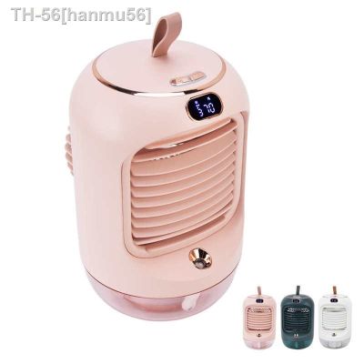 ☼ hanmu56 Condicionador Ventilador De Refrigeração Água 5 Lâminas Para Escritório