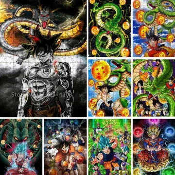 Japanese Anime Dragon Ball Puzzle Goku 300/500/1000 Pieces Jigsaw