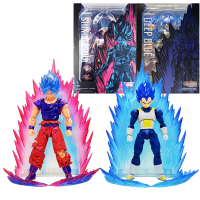 SHF Demoniacal Fit Df Mightiest Radiance Vegetto SJ อะนิเมะ Action Figure ของเล่นสำหรับชายหญิงเด็กวันเกิดของขวัญ