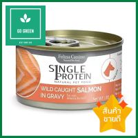 อาหารเปียกสุนัข FELINA CANINO SINGLE PROTEIN DOG SALMON IN GRAVY 85 ก.WET DOG FOOD FELINA CANINO SINGLE PROTEIN DOG SALMON IN GRAVY 85G **สอบถามเพิ่มเติมได้จ้า**