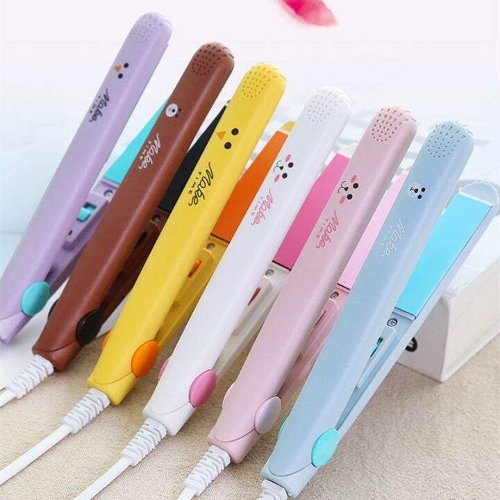 พร้อมส่ง-เครื่องหนีบผมมินิ-หนีบมินิ-ขนาดพกพา-ทำผมทรงหนีบตรง-mini-9001-มีหลายสีให้เลือก