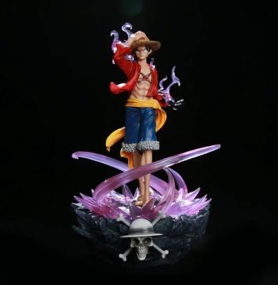 [COD] Piece Three Battle Forces Hot Blood Luffy Scene Ornament Can Boxed Figure