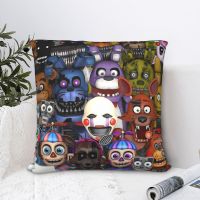 Roboticons FNaF Robot Convention Cojines Throw Pillow Case Cushion Covers Home Sofa Chair Decorative Backpack