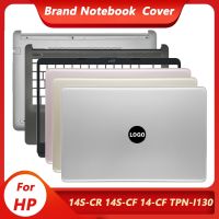 New Screen Cover For HP 14S-CR 14S-CF 14-CF 14-DK TPN-I130 I135 340 G5 LCD Back Cover Front Bezel Hinges Palmrest Bottom Case