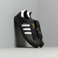 100% Original  ORIGINALS SUPERSTAR LACELESS CORE BLACK