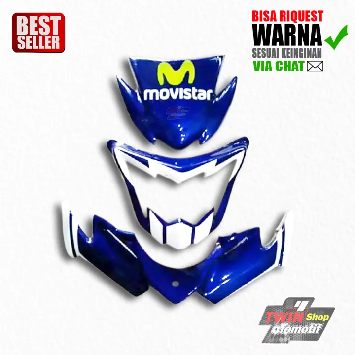 Topeng Mx King Kedok Yamaha Mx King Dan Winglet Mx King Lazada Indonesia