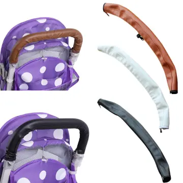 New Baby Handle Leather Covers Fit For Inglesina Quid 2 Stroller Bumper  Sleeve Case Armrest Protective Cover Pram Accessories