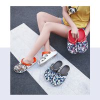 【Ready Stock】Summer Comfortable sandals breathable lightweight hole sandals for women and men Beach Shoes Flat Sandals Couple Sandal Hole Shoes 182