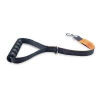 Foam Handle Reflect Nylon Dog Leash Short Traction for Training Dog 50cm One Walk Leash