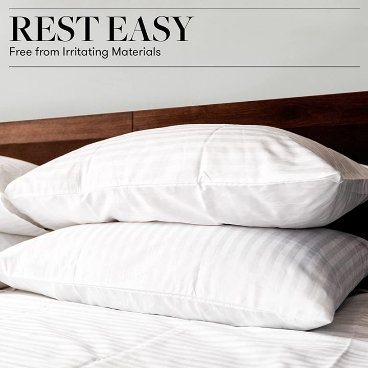 bed-pillows-standard-queen-size-set-of-2-down-bedding-bed-pillows-for-back-stomach-or-side-sleepers