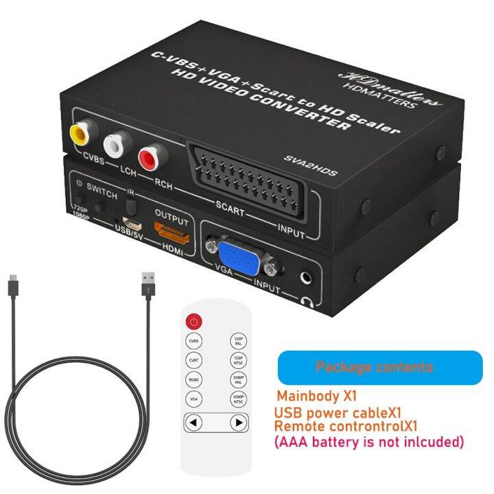 scart-rgb-to-ตัวแปลง-hdmi-scaler-composite-c-vbs-av-vga-rgb-สวิตช์สคาร์ทไปเป็นเอชดีเอ็มไออะแดปเตอร์720p-1080p-สำหรับ-ps2-wii-dvd