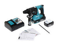 Makita DHR242RFE สว่านโรตารี่ไร้สาย 24 mm BL-Motor แบตตารี่ 18V 3Ah. x 2 ก้อน พร้อมแท่นชาร์ต