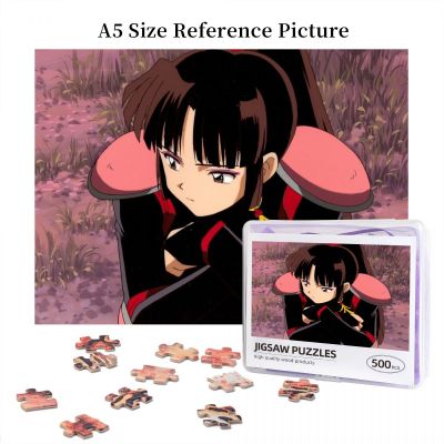 InuYasha (10) Wooden Jigsaw Puzzle 500 Pieces Educational Toy Painting Art Decor Decompression toys 500pcs