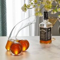 【LZ】✔☒  Decanter de vinho paródia única Decanter De Vidro De Borosilicato Decanter De Vidro Engraçado