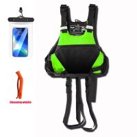 2022 Professional Adult Kayak Buoyancy Vest Multifunctional Outdoor Swimming Rafting Surf Fishing Big Pocket Safety Life Jacket  Life Jackets