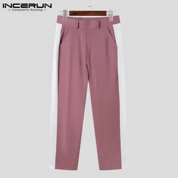 Mens Stain Look Chino Palazzo Trousers Wide Leg Party Cocktail