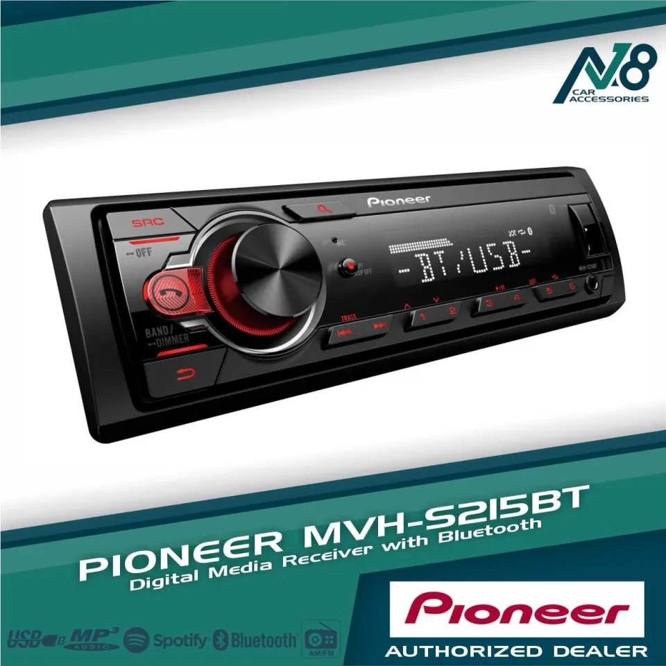 Estéreo Pioneer Stereo Mvh 215Bt No Cd Bluetooth