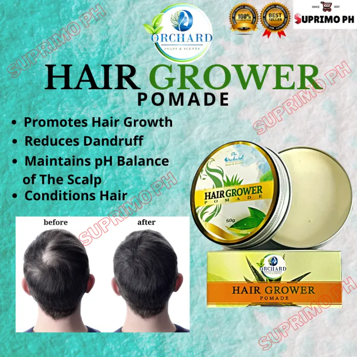 SPH Best Seller Hair Grower Pomade The Orchard Soap and Scents for Hair Loss,  Hair Fall,