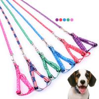 Cat Dog Collar Leash Harness Soft Breathable Puppy Chain Belt Strap For Small Breeds Dog Accessories Pet Teddy Chihuahua Collars