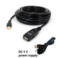 10M USB Extention Cable 5M DC 5V Power Supply Repeater Cable Data Sync Cord For Smart Tv Box Laptop PC Xbox One SSD Playstation