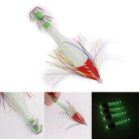 6g/13g/19g Artificial Silicone Soft Shrimp Fishing Luminous Wooden Shrimp Squid Hook Fake Artificial Baits Fish Hooks