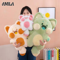 AMILA ของเล่น ของเล่นตุ๊กตา ตุ๊กตาแมวดูตูน่ารัก 50 ซม. ตุ๊กตา ตุ๊กตาขนนุ่ม หมอนอิงใช้ในครัวเรือน ของขวัญวันเกิดเด็ก ตุ๊กตาเหมียว