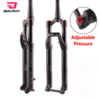 BOLANY 27.5 29er Tapered Thru เพลา Rebound ปรับ Mountain Air โช้คที่มีล็อคระบบอุปกรณ์รถจักรยานใหม่