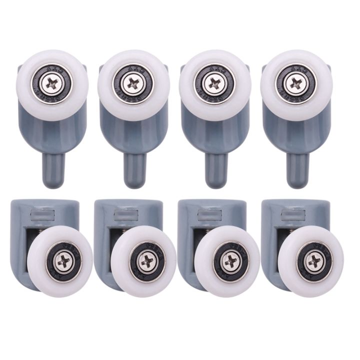 8Pc Shower Door Castors Rolls Shower Door Rollers Sliding Door Roller