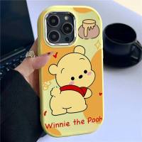 หมีพูห์สำหรับแอปเปิ้ล 15promax เคสศัพท์ 14pro1312 ซิลิโคน xs เคสนิ่มรุ่นใหม่