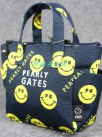 PearlyGates Golf Clothing Bag Mens and Womens Handbag Lightweight Durable Canvas Storage Bag Korean Printing Small Handbag J.LINDEBERG PING1 Honma PEARLY GATES Scotty Cameron1❂∋✿